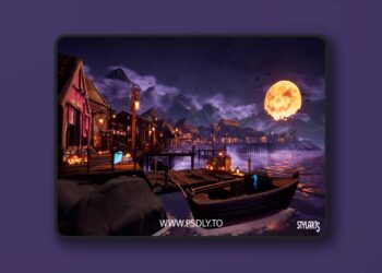 Stylized Halloween Village (Stylized Stylised Halloween Halloween Village 3D) [5.0 – 5.6]