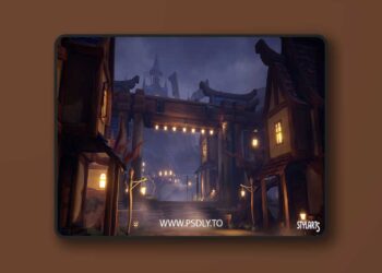Stylized Magical Haunted Village ( Magic Haunted Haunted Village Stylized City ) [5.0 – 5.6]
