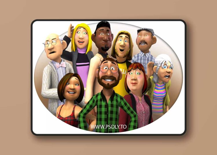 Toon people v4.5 for Unreal Engine 1 Toon people v4.5