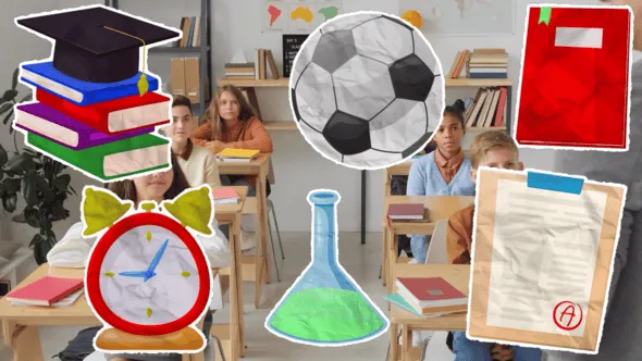 Videohive - Back to school paper elements. - 59360273 1 Videohive - Back to school paper elements. - 59360273