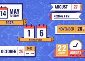 Calendar Date Time Reminder Lower Thirds 2