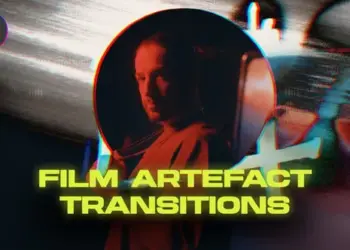 Videohive - Film Artefact Transitions - 58859937