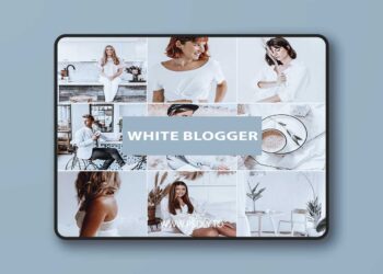 White Blogger Lightroom Preset
