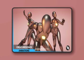 60 Creatures Mocap Animations (4.25 – 4.27 and 5.0 – 5.4)