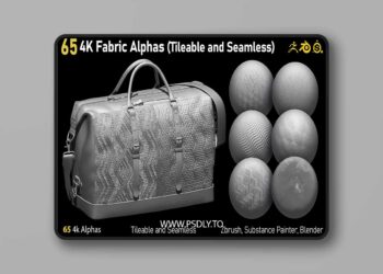 65 4K Fabric Alphas (Tileable)