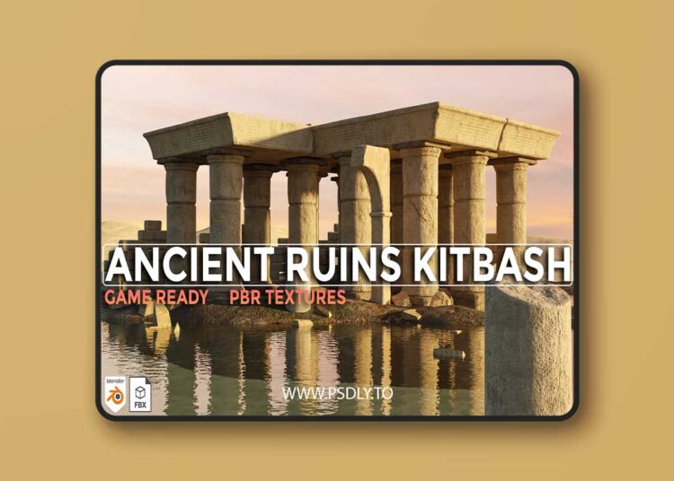 Ancient Ruins Kitbash for Unreal Engine 1 Ancient Ruins Kitbash