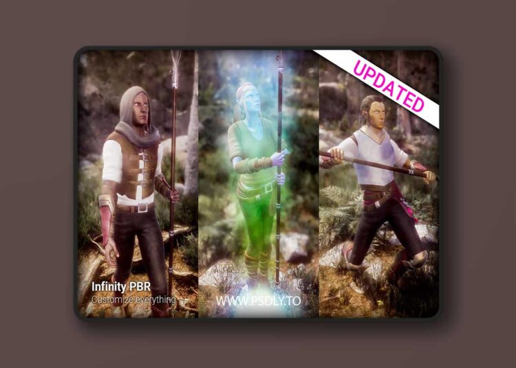 Elf Character (Male & Female) - Fantasy RPG v4.3.4 1 Elf Character (Male & Female) - Fantasy RPG v4.3.4