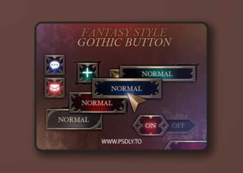 Gothic Button set v1.0