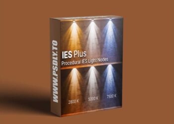 IES Plus - Procedural IES Light Nodes v1.3