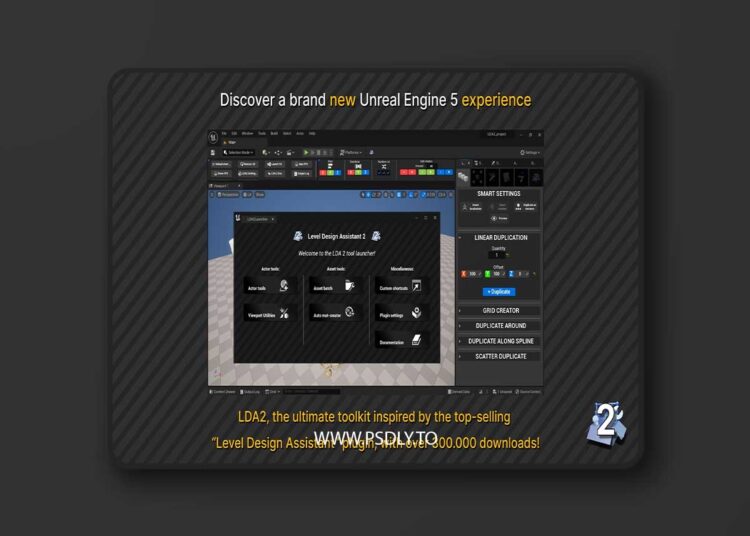 Level design assistant 2 v2.3 (5.5 & 5.4) for Unreal Engine 1 Level design assistant 2 v2.3 (5.5 & 5.4)