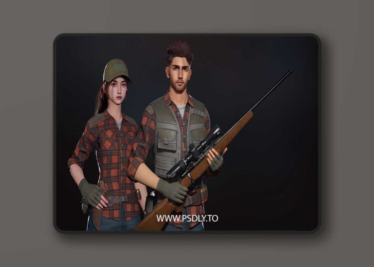 Lumberjack Hunter - Male and Female Characters (4.24 - 5.6) 1 Lumberjack Hunter - Male and Female Characters (4.24 - 5.6)