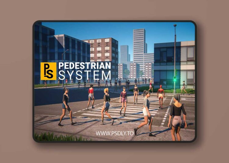 Mobile Pedestrian System v1.2.1 for Unreal Engine 1 Mobile Pedestrian System v1.2.1