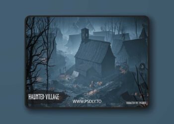 Modular Haunted Village (Village, Modular Village, Fantasy Village) [5.3 – 5.6]