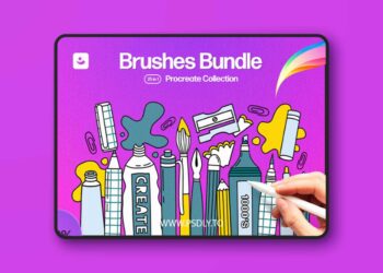 Pixelbuddha - 25-in-1 Procreate Brushes Bundle 5819