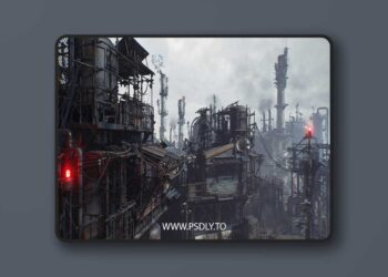 Post Apocalypse Survivor Environment Kitbash set