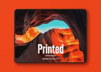 Retro Printed Photo Effect for Photoshop