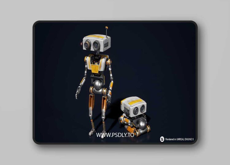 Robot Robbie 03 (4.19+) for Unreal Engine 1 Robot Robbie 03 (4.19+)