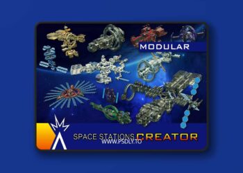 Sci-Fi Space Stations Creator V2