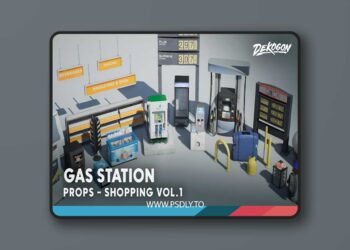 Shopping and Market VOL 1 - Gas Station (4.26+)