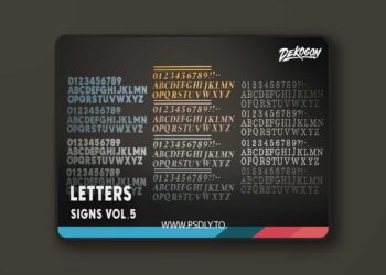 Signage VOL.5 - Letters (5.1 – 5.6)