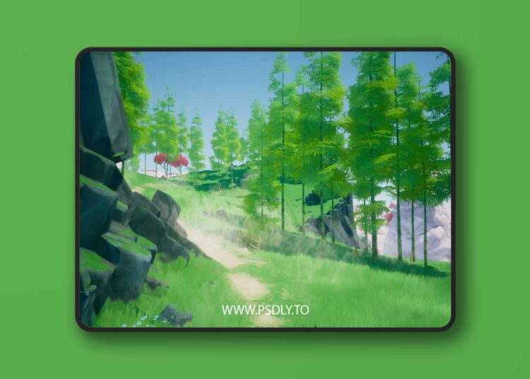 Stylized Landscape - 5 Biomes (5.2 – 5.6) for Unreal Engine 1 Stylized Landscape - 5 Biomes (5.2 – 5.6)