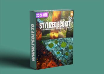 Superhivemarket - Flora Assets: Stylized Nature Pack - Ecokit