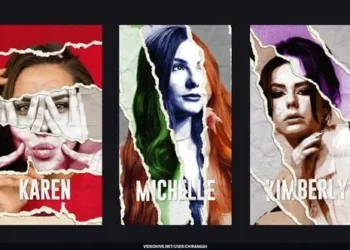 Collage Elements Tape Paper Stories