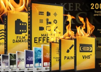 Videohive - Massive Effects Toolkit Big Pack of Presets Transitions and Footages - 24821008