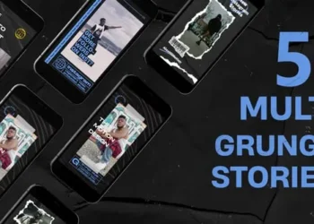 Videohive - Multi Grunge Instagram Stories - 59573354