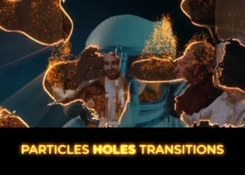 Videohive - Particles Holes Transitions - 59516878