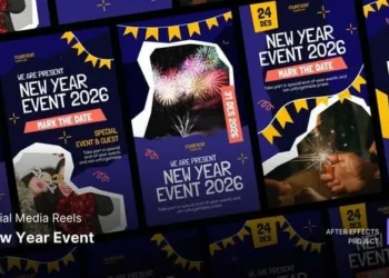 Videohive - Reels - New Year Event After Effects Project Files - 59910002