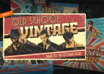 Videohive - Retro Vintage Opener - 59626846