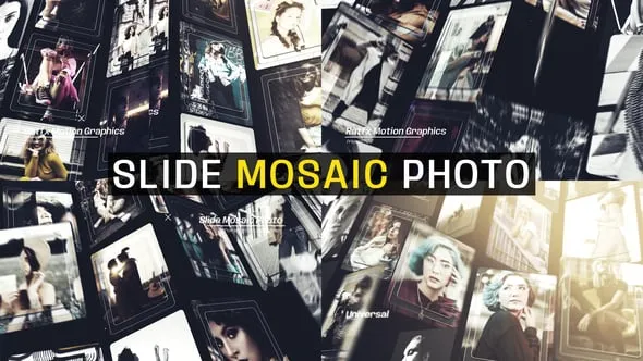 Videohive - Slide Mosaic Photo - 59910758 1 Videohive - Slide Mosaic Photo - 59910758