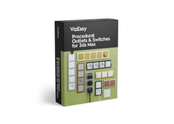 VizEasy - Procedural Outlets & Switches for 3ds Max PRO