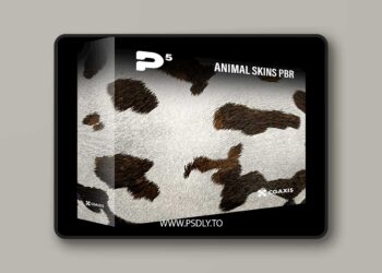 CGAxis Physical 5 Animals PBR Textures