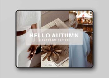 Hello Autumn - 18 Lightroom Mobile Presets Bundle