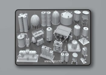 Industrial Tanks – Part 1 – 20 Pieces