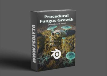 Procedural Fungus Growth (Blender 3.5 Tool)