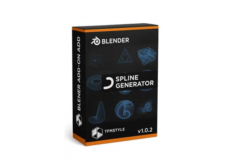 Spline Generator v1.0.2 for Blender 1 Spline Generator v1.0.2 for Blender