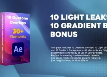 Videohive - 10 Duotone Overlays - 60094477