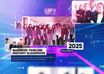 Corporate Timeline History Slideshow