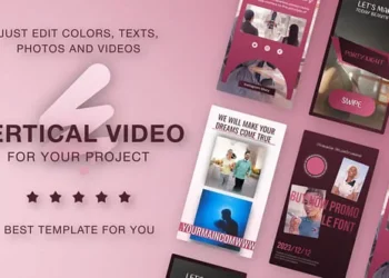 Videohive - Elegant Burgundy Instagram Stories Promo - 60283325