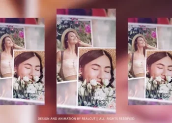 Videohive - Vertical Romantic Spring - 60094794