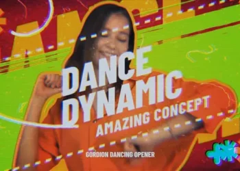 Videohive - Vibrant Glitch Dance Opener | Dynamic Music Promo - 60317019