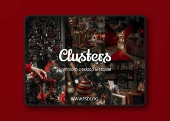 3dMotional 30 Clusters Lightroom Bundle