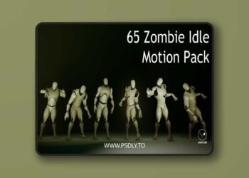 65 Zombie Idle Animation by JKMotion (4.26 – 4.27 and 5.0 – 5.7)