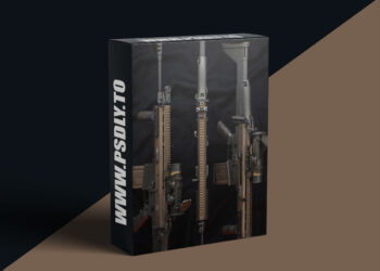 Artstation – Ultimate 3D Game Ready Weapon Tutorial – SCAR