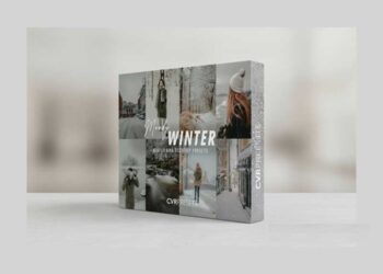 CVRPresets Moody Winter Lightroom Presets