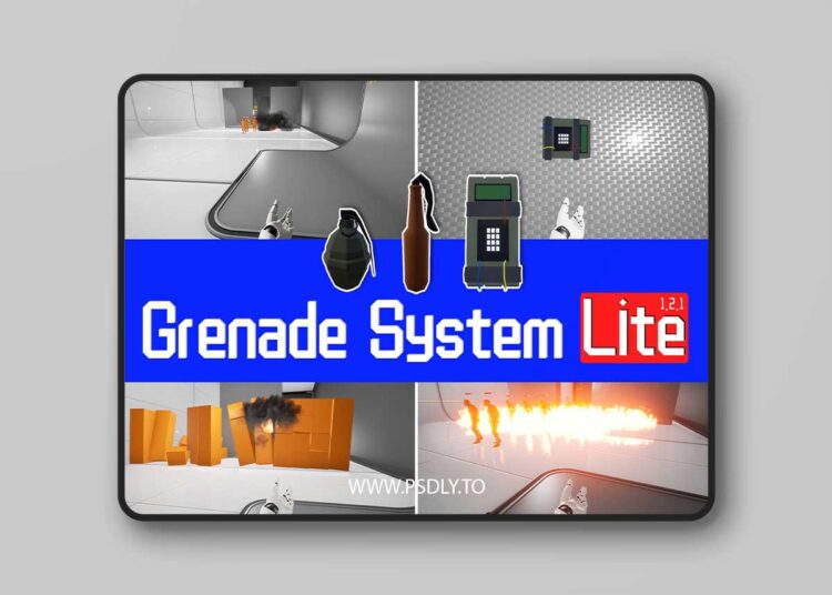 Grenade System Lite (5.6) for Unreal Engine 1 Grenade System Lite (5.6)