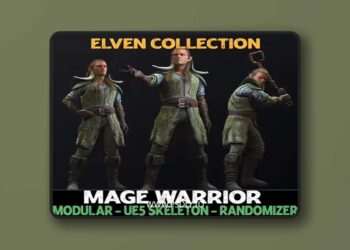 Mage - Male Elf - Fantasy Elves Collection (5.0+)